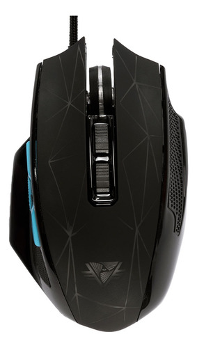 Mouse Gamer Con Pesas Removibles Y Luz Led By Voric