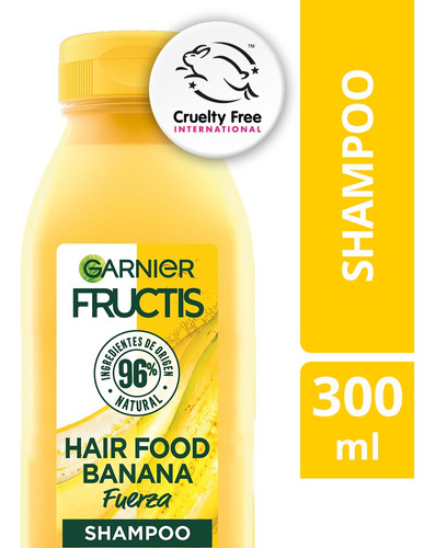Shampoo Garnier Fructis Hair Food Banana 300ml
