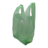 Sacola Plástica Reciclada Reforçada Verde Com 4kg Full