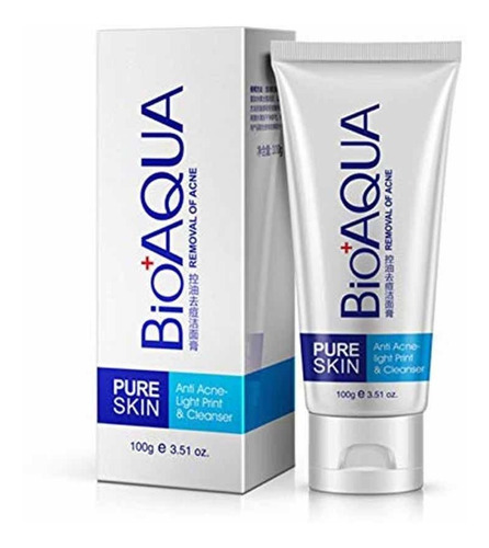 Jabon Bioaqua Limpiador Pureskin Anti-ac - g a $218