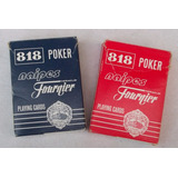 Naipes De Poker Fournier 818 Numeros Extra Grandes Una Caja.