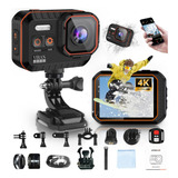 Cámara Deportiva Sumergible 4k 60fps Wifi Full Hd Waterproof