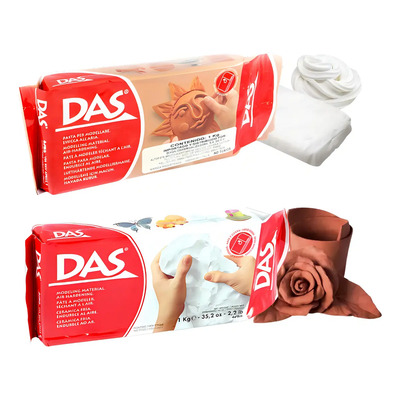 Masa de Modelar DAS 2kg Pack Textura Suave Colores Combinados | Envío gratis