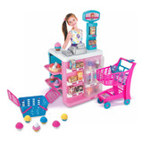 Mercadinho Infantil Confeitaria Cestinha Carrinho Magic Toys