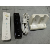 2 Controles Wii Originales + Set De Baterías Recargables