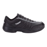 Zapatillas Topper Tie Break Iii Tennis Negro, Envió  Gratis!