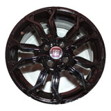 Rodas Scorro Fiat Uno Argo Cronos Mobi 4x98 Aro 15 Black Cor Preto