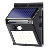 Foco 30 Led Solar Con Sensor Movimiento Exterior Led Solar