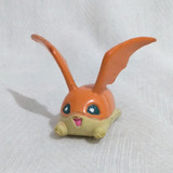 Miniatura Boneco Patamon Digimon Laranja Com Asa 3cm