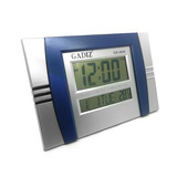 Reloj Digital D Pared Y Buró Con Alarma Fechador Temperatura