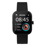 Relógio Smartwatch Mormaii Life Ultra Preto - Molifeuaa/8p Desenho Da Pulseira Liso