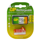 Pila Recargable Gp 9v 170 Mah (gp17r8h-c1)