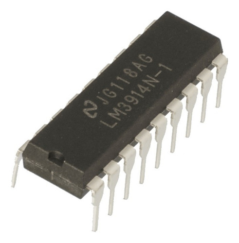 Lm3914 Dip18 Chip Integrado P/ Vúmetro Vumeter