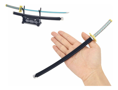 Espada Katana Metal Demon Slayer Y One Piece 25 Cm