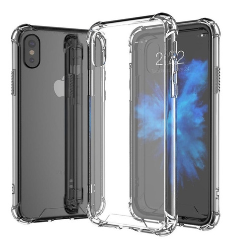 Funda Case Tpu Transparente Para iPhone X Xs Xs Max