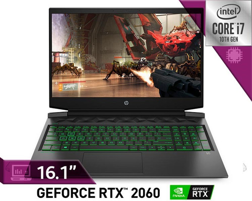 Hp Pavilion Gaming 16 / Intel I7 / Rtx 2060 / 16gb Ram