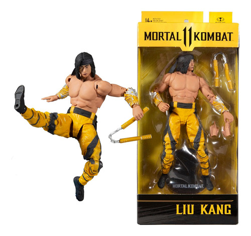Mortal Kombat Liu Kang Mcfarlane Toys Figura Articulada