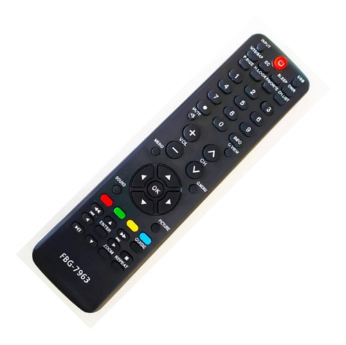Controle Tv H-buster Lcd Hbtv-42d01hd/hbtv-42d03hd / Htr-d19