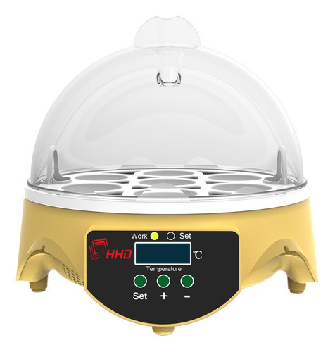 Mini Incubadora Digital 2024 Ca 110 V Para 7 Huevos,