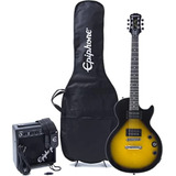 EpiPhone | Ppeg-egl1vsch1-eu EpiPhone Lp Guitar Player Pack