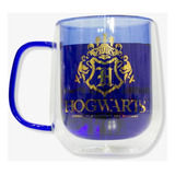 Caneca Vidro Café Hogwarts Harry Potter 300ml