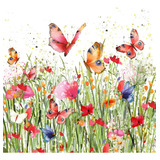 Guardanapo Para Decoupage Ambiente Flowerfield 20 Unidades Cor Colorido Flor