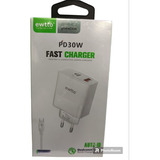 Cargador Ewtto Carga Rápida Pd30w Qc3.0 Puertos Usb-c Usb-a