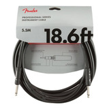 Cable Instrumento Fender Professional Series 5.5 Mts Black 