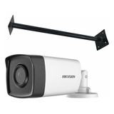 Hikvision Cámara Tipo Bala 2ce17d0t-plus-ares 2mp Ip67 80mts Ir Con Brazo Metálico Alta Definición Protección Exterior Facil Instalación Cctv