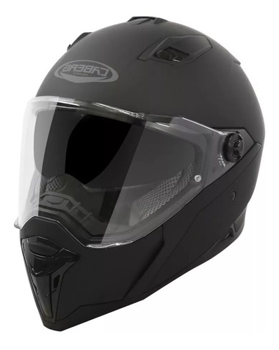 Casco Integral Caberg Stunt Negro Doble Visor Moto Ciclofox