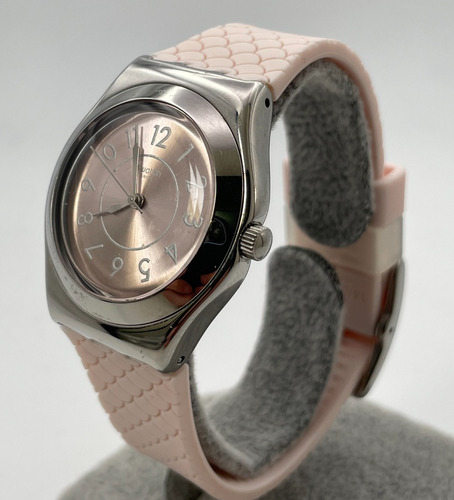 Reloj Swatch Mujer Cuarzo Rosa Usado Envio Rapido