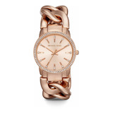 Reloj Mujer Michael Kors Mk3236 Cuarzo Pulso Oro Rosa En