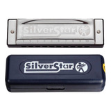 Gaita Harmonica Hohner Silver Star 504/20 G