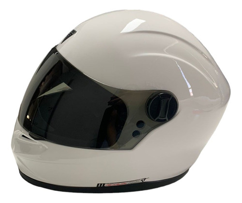 Casco Integral Para Moto Vertigo V32 Vanguard Blanco Brillo