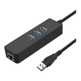 Adaptador / Convertidor Ethernet Red Rj45 A Usb 3.0 + 3 Usb