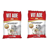 Kit 2x Vit Ade Suplemento Vitamínico 1kg Calbos Original 