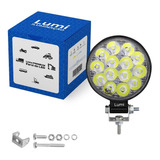 Kit 2 Farol De Milha Redondo Mini Led 7d 42w 9-60v Off-road