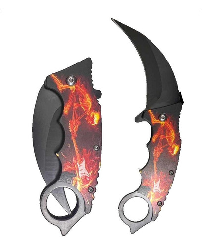 Cuchillo Tactico Kerambit Counter Strike - Csgo - Guitar -