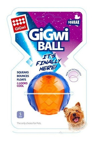 Pelota Talla S Squeaker Gigwi Para Perro