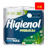 Papel Higiénico Higienol Premium Doble Hoja X 2 Bolsones