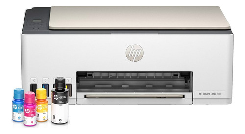 Impressora Multifuncional Hp Smart Tank 583, Wi-fi, Usb Ref Cor Cinza Bivolt