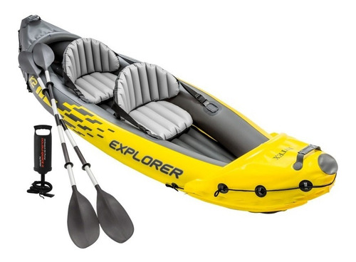 Kayak Inflable Doble Explorer K2 312x91x51cm Intex 68307