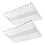 Cortelco Panel De Cesta Central De Troffer Led De 2 X 4