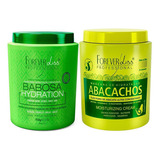 Forever Liss Máscara Abacachos + Máscara Babosa 950g