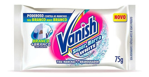 Sabao Vanish Barra White 75g