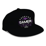 Gorras Planas Snapback Ajustables Personalizada - Gamer