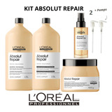 Kit Absolut Repair Loreal S 1,5 + C 1,5 + M 500 + O 10 In 1 