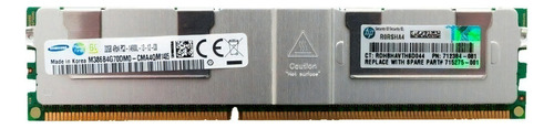 Memória Ram Color Prateado  32gb 1 Hpe 708643-b21