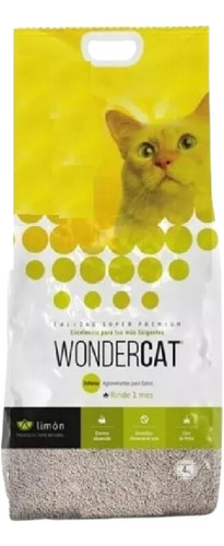 Piedritas Para Gatos Bentonita Esferas Wondercat X4kg Piedra