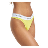 Tanga Calvin Klein Amarillo 100% Original Y Nuevo